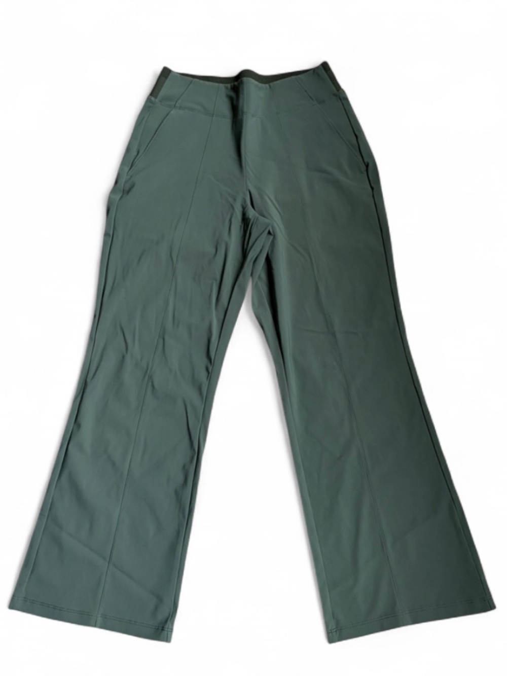 Athleta Olive Green High-Waist Pants